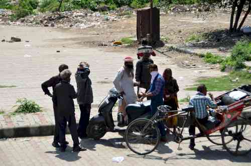 Different Ludhiana city areas captured by the photo-journalist on March 25, 2020 during curfew imposed to check spread of Novel Coronavirus (COVID 19). (Photos: AJAY)