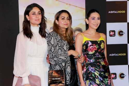 Kareena Kapoor, Karisma Kapoor and others at the special screening of web series Mentalhood. /Pic by News Helpline