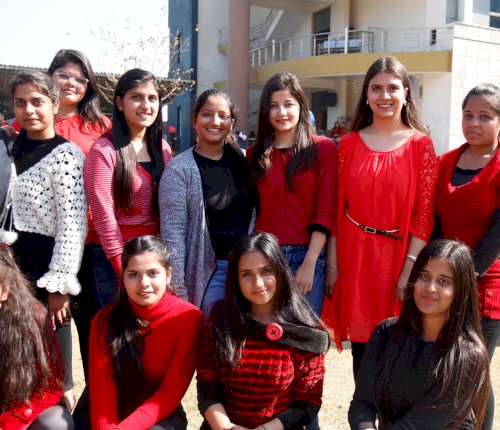 PCTE Group of Institutes Ludhiana celebrates Valentine’s Day