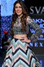 Alaya F walks for Paras Modi at Lakme Fashion Week 2020. /Pics by News Helpline
