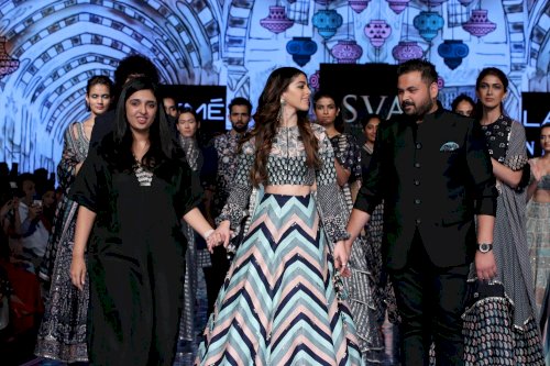 Alaya F walks for Paras Modi at Lakme Fashion Week 2020. /Pics by News Helpline