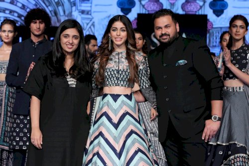 Alaya F walks for Paras Modi at Lakme Fashion Week 2020. /Pics by News Helpline