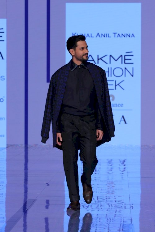 Jim Sarab,Kunal Khemu & Amit Sadh  on ramp in Lakme Fashion Week. /Pics by News Helpline