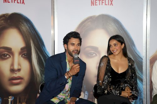 Karan Johar, Kiara Advani and others at trailer launch of Netflix original film Guilty. /Pics by News Helpline