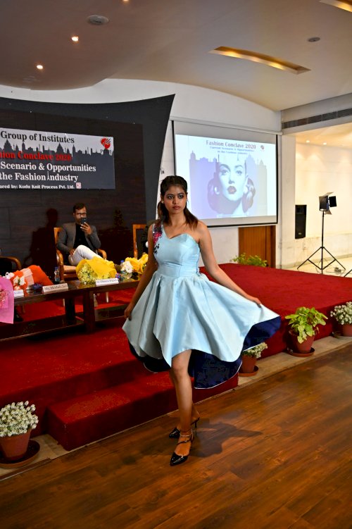 The faculty of Fashion Design of PCTE Group of Institutes organised a Fashion Conclave on “The Current Scenario & Opportunities in the Fashion Industry” at Ludhiana on February 19, 2020.