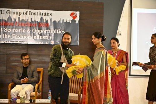 The faculty of Fashion Design of PCTE Group of Institutes organised a Fashion Conclave on “The Current Scenario & Opportunities in the Fashion Industry” at Ludhiana on February 19, 2020.