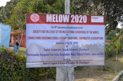 MELOW, the Society for the Study of the Multi-Ethnic Literatures of the World hosted its 19th International Conference at Panjab University, Chandigarh from February 21 to 23, 2020. 