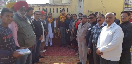 MLA Angad Singh starts development works worth Rs 1.16 crore In Nawanshahr on February 23, 2020.