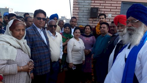 MLA Angad Singh starts development works worth Rs 1.16 crore In Nawanshahr on February 23, 2020.