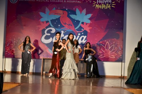 ECTOPIA -2020 gets ended with scintillating fashion show and Batch 2018 emerging as “Best Batch” at DMCH, Ludhiana on February 23, 2020.