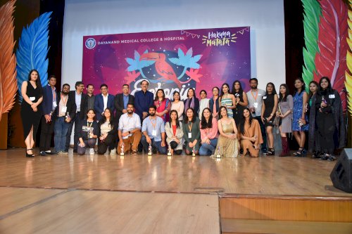 ECTOPIA -2020 gets ended with scintillating fashion show and Batch 2018 emerging as “Best Batch” at DMCH, Ludhiana on February 23, 2020.