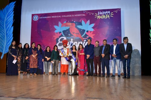 ECTOPIA -2020 gets ended with scintillating fashion show and Batch 2018 emerging as “Best Batch” at DMCH, Ludhiana on February 23, 2020.