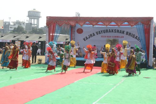 Vajra Air Defence Brigade of Indian Army organized a Veer Nari Meet to felicitate the Veer Naris and Widows of Veterans of Ludhiana district at Ludhiana on February 23, 2020. 