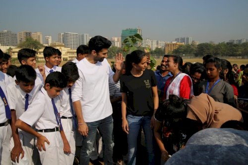 Aditya Roy Kapur and Pragya Kapoor at launch of NGO `Ek Saath - The Earth Foundation’./ Pics by News Helpline