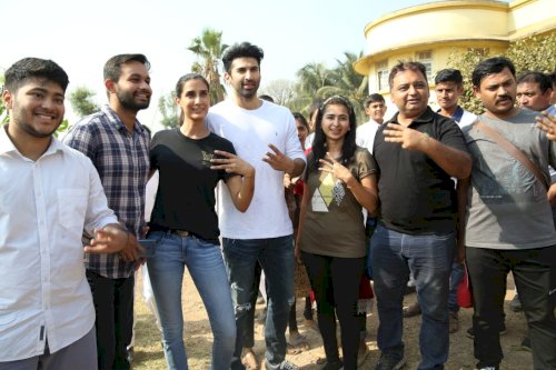 Aditya Roy Kapur and Pragya Kapoor at launch of NGO `Ek Saath - The Earth Foundation’./ Pics by News Helpline