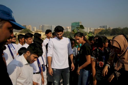 Aditya Roy Kapur and Pragya Kapoor at launch of NGO `Ek Saath - The Earth Foundation’./ Pics by News Helpline