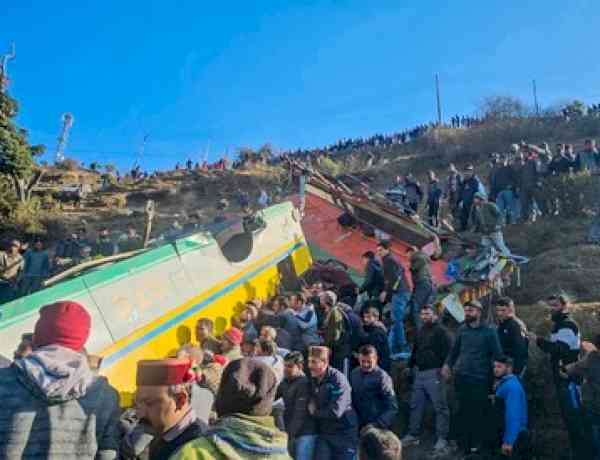 Eight killed, several injured as bus plunges into deep gorge in Himachal 