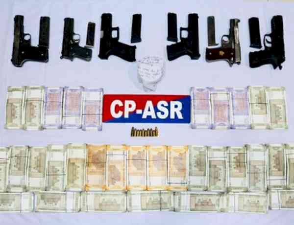 Punjab Police bust cross-border arms & narcotics smuggling module, five held