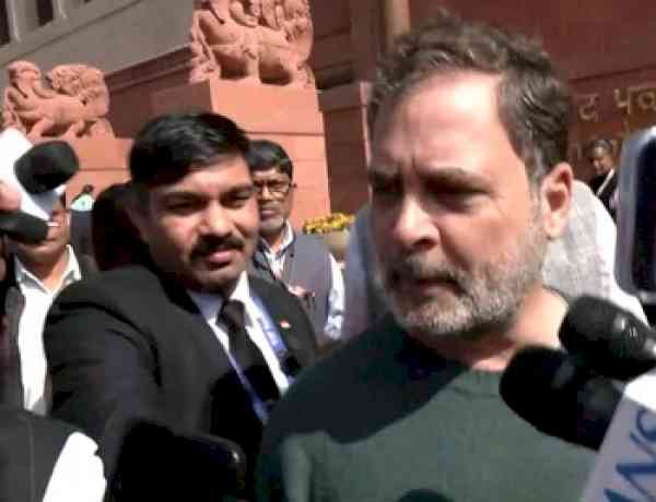 Rahul snaps at reporters, when questioned about ‘privilege’ motion against him