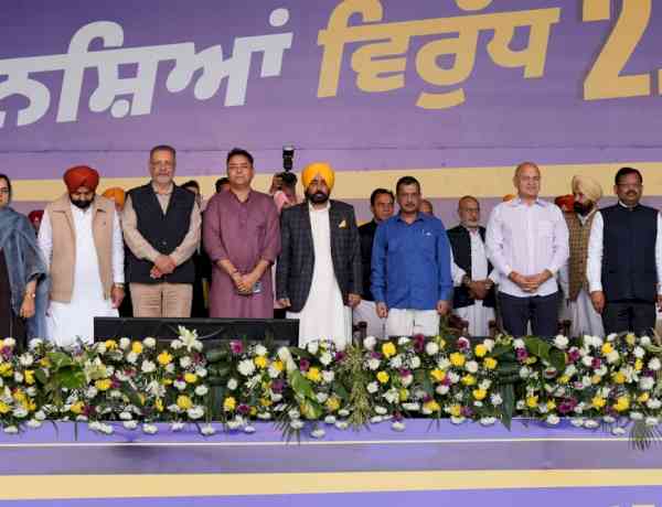 Akali Dal, BJP and Congress drowned Punjab in drugs; Aam Aadmi Party is building drug-free Punjab: Arvind Kejriwal