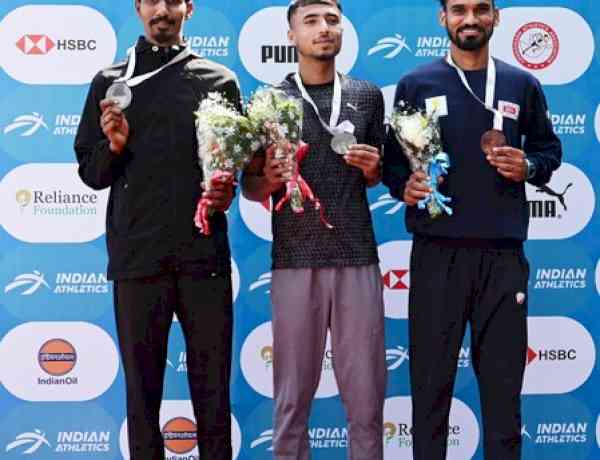 Punjab’s Sahil upsets fancied race walkers to clinch gold in men’s 21km; Haryana's Ravina bags women's title