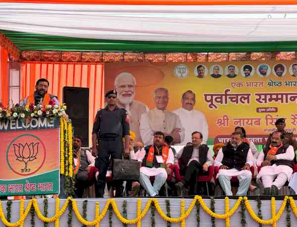 Aam Aadmi Party showed big dreams only to gather votes and pushed Punjab behind in the race for development — Nayab Singh Saini