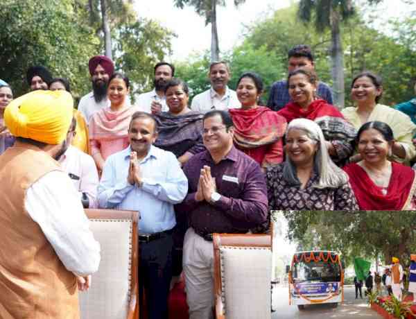 CM Bhagwant Singh Mann flags off 8th batch of principals for Singapore training; 234 educators sent so far to learn global teaching practices