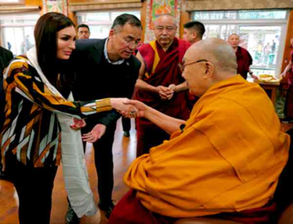 Loomer meets Dalai Lama, lauds him for standing firm against threats to freedom