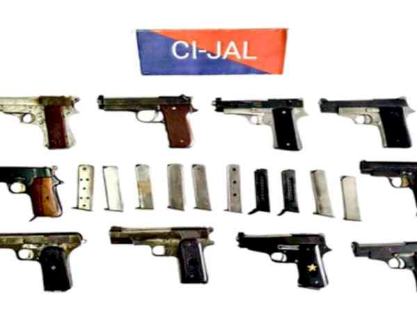 Punjab Police bust interstate weapons module; 10 country-made pistols seized