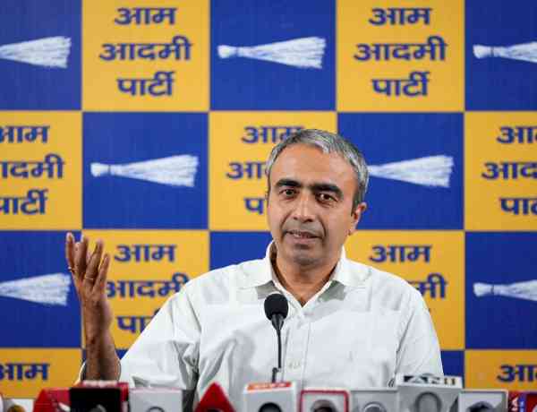 AAP National Media In-charge Anurag Dhanda questions BJP over ED raid at Minister Sanjeev Arora’s residence