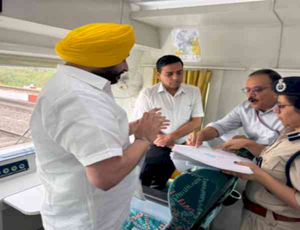 Union Minister Ravneet Singh visits blast site in Punjab, reviews security