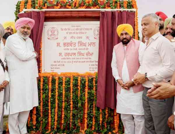 CM Bhagwant Singh Mann lays foundation stone of ₹14.63 crore sports stadium in Sangrur to channelise youth energy, make Punjab healthier