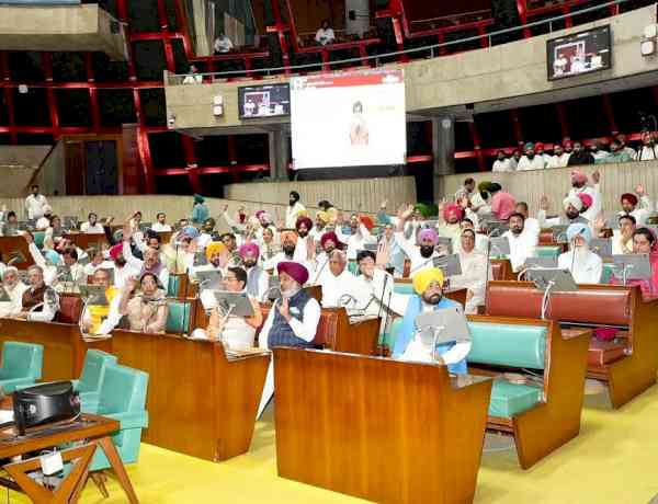 Bhagwant Mann Govt wins Confidence Motion unanimously