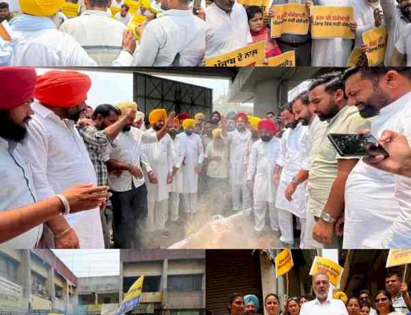 “Murder of Democracy by Modi Govt”: AAP Hits Streets Across Punjab, Gheraos BJP Offices Over ED Action on Sanjeev Arora