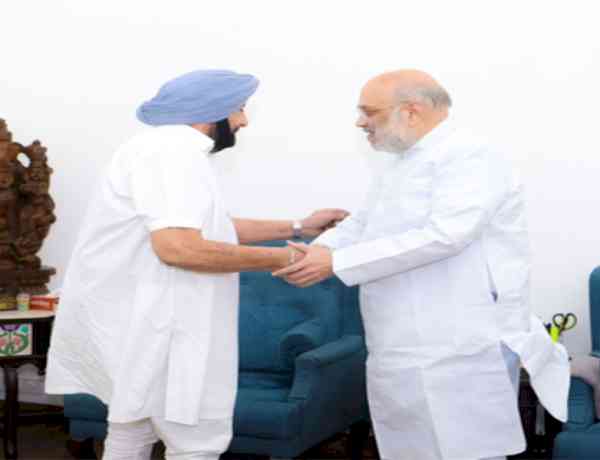 Amid reports of displeasure, former Punjab CM Amarinder Singh calls on HM Amit Shah