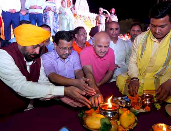 Bhagwant Mann Govt Walking on Path of Dharma Shown by Gurus Sahiban, Saints and Seers: Arvind Kejriwal