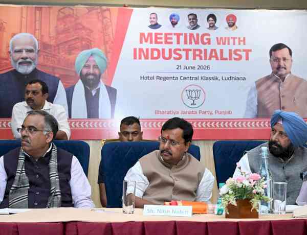 It's BJP's resolve to restore Punjab’s Industrial Glory – Nitin Nabin
