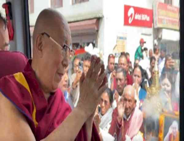 Dalai Lama arrives in Ladakh for 2-month long summer stay