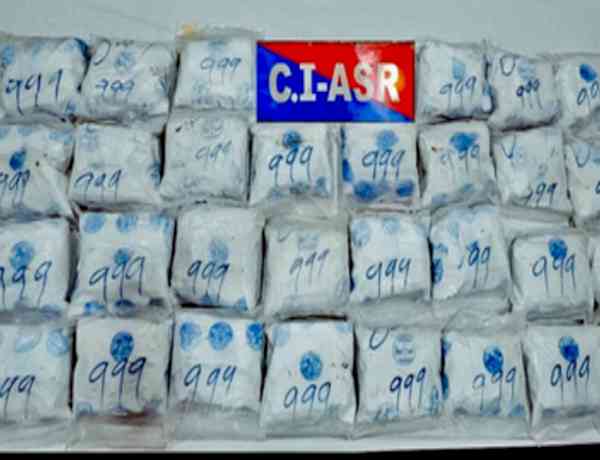 Punjab Police seize 30 kg heroin, two arrested