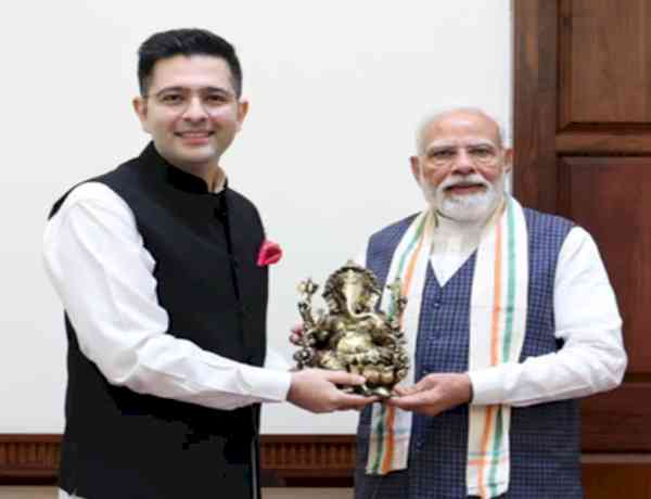 ‘A morning I will cherish’: Raghav Chadha meets PM Modi, says interaction was ‘enriching’
