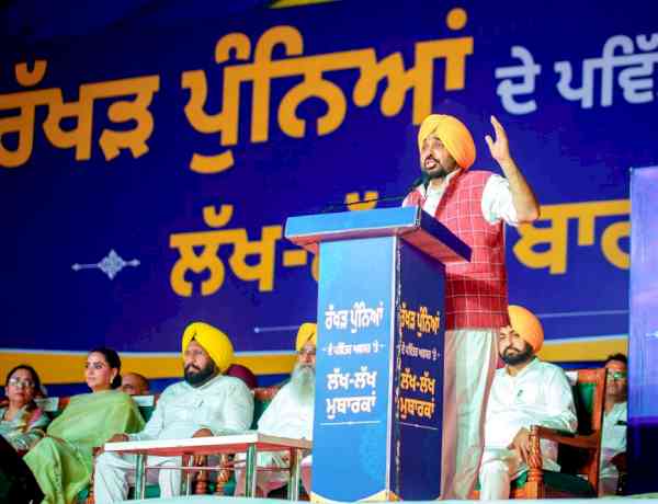 CM Bhagwant Singh Mann’s Rakhri Punia gift to sisters: ₹181.50 crore ‘Sanman Rashi’ for 5.30 lakh women