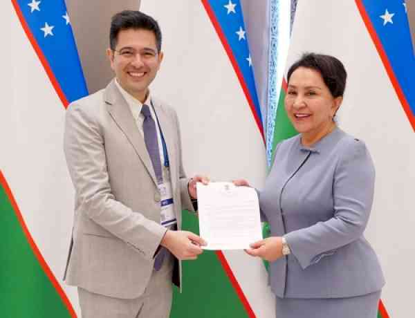 BJP MP Raghav Chadha meets Uzbek Senate Chairperson, extends invitation to BRICS Delhi meet