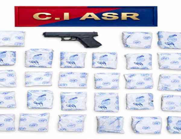 Four arrested in Punjab; 27 kg heroin, foreign-made pistol seized