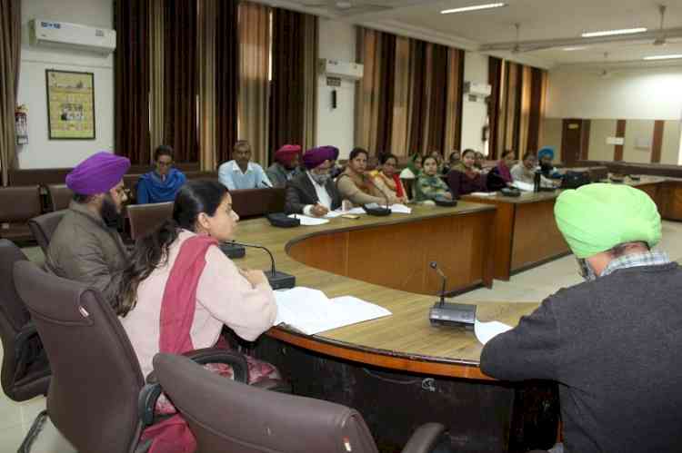 Progress of activities under poshan fortnight reviewed