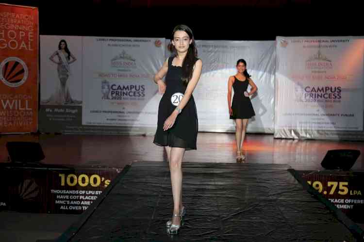 LPU MSc student Reebu Gupta gets direct entry to Miss India Beauty Contest-2020