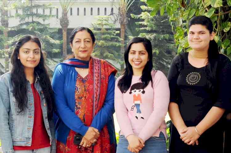 KMV students outshine in the results of MAJMC Sem-III 