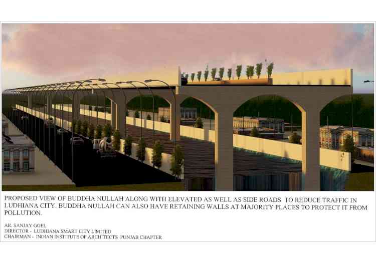 Buddha Nullah of Ludhiana needs elevated road as well as side roads within city limits in addition to its rejuvenation