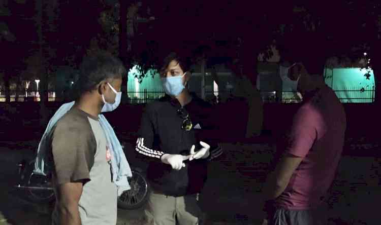 NGO `I am Still Human’ distributes sanitisers and masks to poor