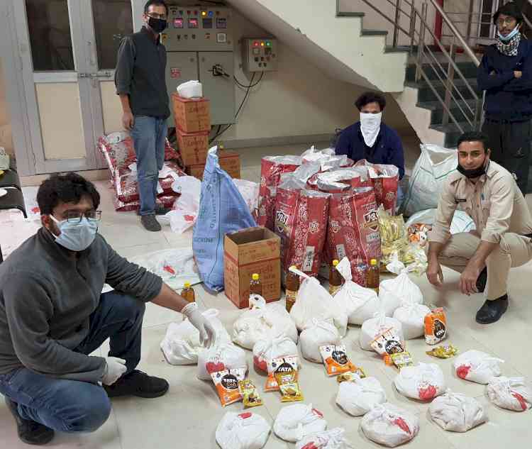 PU volunteers acting as backbone during covid 19