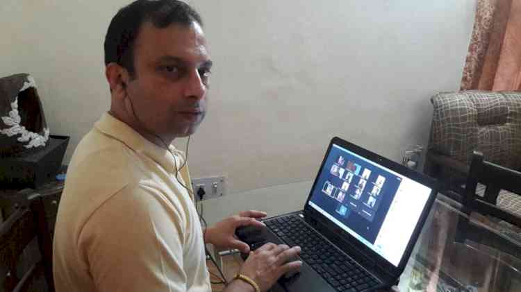 Online teaching at forensic science, PU